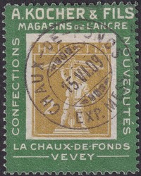 5712: Switzerland Kocher stamps