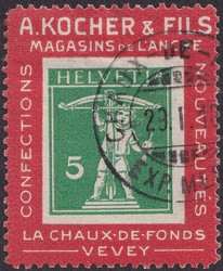 5712: Switzerland Kocher stamps