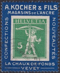 5712: Switzerland Kocher stamps