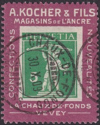 5712: Switzerland Kocher stamps