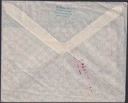 Ballon-Unfall-Post 1954, UNFALL-POST von VILLARIAZ (Fribourg) nach ...