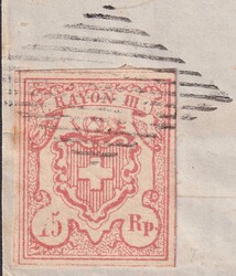 KERZERS (FR) nach LANGENTHAL, Nr.20 (Rayon III) T.9 UM-II mit ...