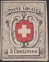 NEUENBURG, Nr.11 ungebraucht (ohne Gummi) sehr guter, breitrandiger ...