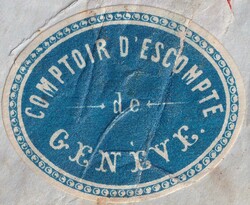 GENEVE, Vignetten-Brief von Genf 1867 nach Chambery (F) mit Nr.35 ...