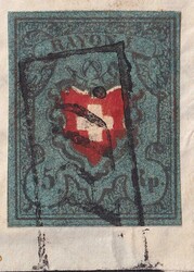 FLEURIER 1851 (14.JANV) nach Chaux-De-Fonds, 15II.1.03 mit ...