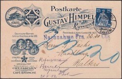 RAPPERSWIL 1912, Nr.109 (H.mit Schwert) nach Malters, auf seltener ...