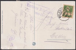 Obwalden, Melchseefrutt (Melchthal) 1921 mit Nr.153, Kurahus Reinhard ...