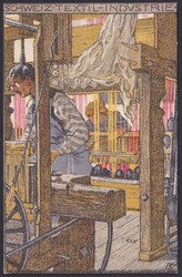 BERN 1915, Nr.125III auf Künstler-Postkarte 1914 nach Malters, sehr ...