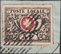 WAADT 5, Nr.10a.1.01 (tiefschwarz/rot) in ausgesprochen dunkler ...