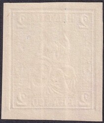 2c hellrosa, Nr.28.6.4 (Probedruck, geschnitten) fehlerfreie Marke ...