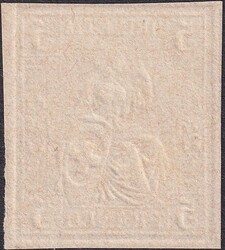 5c amaranth-rot, Nr.30.6.3 (geschnittener Probedruck) guter Rand, ...