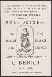 Werbekarte "La poste en Suisse" mit Ziffermuster Nr.55 aufgedruckt ...