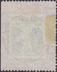 2a (5c, violetter Rahmen), Kochermarke von Chaux-De-Fonds. Rechts mit ...