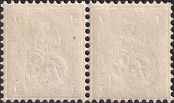 5c braun, Nr.30 im ** postfrischen Paar, tadellos erhalten - in ...