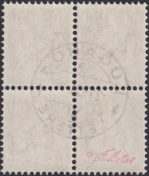 1920, F1 mit rotem Propelleraufdruck im Viererblock von LUGANO: 2 ...