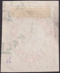 1865, Nr.27 (geschnitten) RIGI KALTBAD: Marke mit gutem "Rand", mit ...