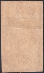 1865, Nr.27 (geschnitten) RIGI KALTBAD: ungestempelte Marke mit unten ...