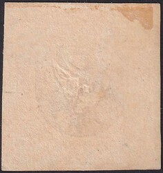 BASLER TAUBE, Nr.8 (schwarz/blau/karmin) mit rotem Zierkreisstempel ...