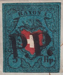 BÜLACH 1850 (17.OCT) nach Regensdorf, wunderschöner Rayonbrief mit ...