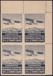 HERISAU, Pionier-Vorläufer "Va.P1" (geschnittener Probedruck). ...