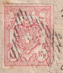 Nachnahme-Brief nach Steinach, rückseitig Rorschach mit Rayon III, ...