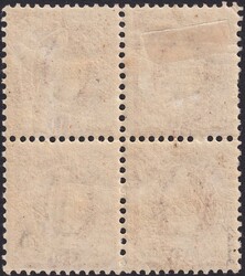 30 rötlichbraun, 68D.c im ungebrauchten Viererblock (drei Marken ...