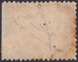 1877, Nr.43 (Stoos, Postamt Brunnen) grüne Marke mit blauem, klaren ...