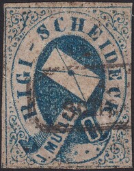 1868/70, Nr.35 (RIGI-SCHEIDECK). Seltene, gestempelte Hotelpost-Marke ...