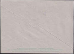 1949, B42-B45 auf Ersttagsbrief nach JAMAICA (B.W.J), sehr seltene ...
