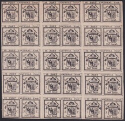 Doppelgenf, Nr.3 auf gräulichem Papier, Ganzfälschungen in guter ...