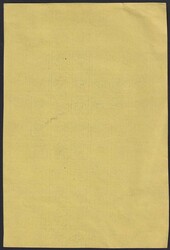 Doppelgenf (Nr.3) im kompletten BOGEN zu 44 Marken, gelbliches Papier ...