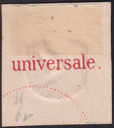 BASLER TAUBE, Nr.8a (Postkarten-Ausschnitt), sehr gut geschnitten - ...