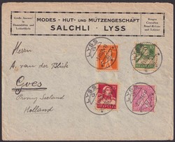 5655146: Switzerland sitting Helvetia perforated - Vignettes