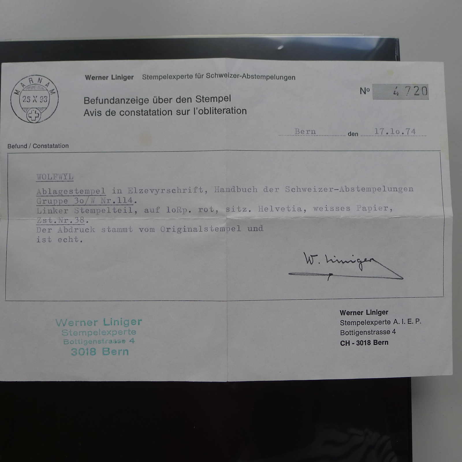 Image 19 for lot number 0003000980 for Luzernerraute Webshop 