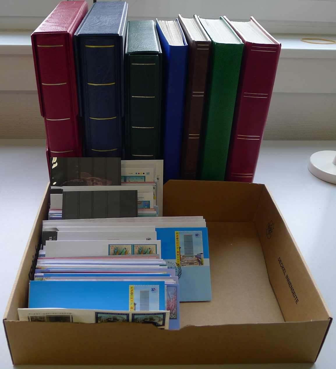 1962-2014: UNO GENF, Einzelmarken und Briefe in 7 gut gefüllten ...