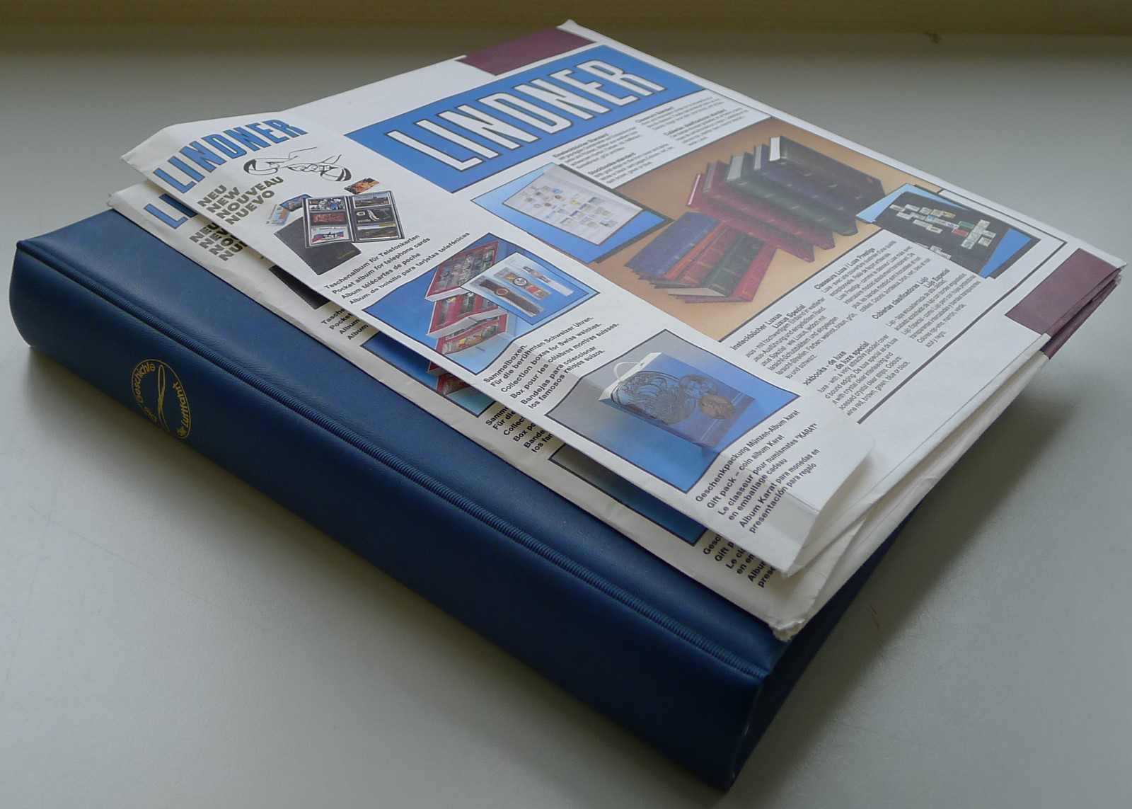 FLUGZEUGE: Grosse Motiv-Sammlung in Lindner-Album +2 Mappen voll mit ...