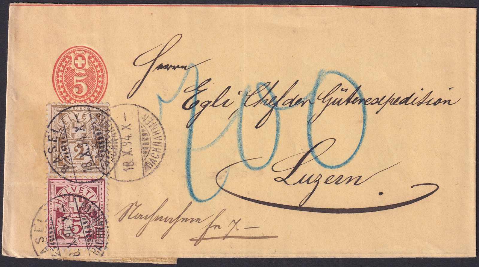 1890-1950, 93 Streifbänder mit guten Destinationen: Frankreich, ...