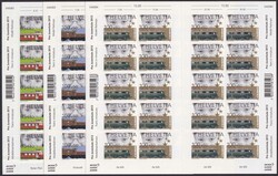 2013, S111-S113 in kompletten Zierbögen: J409B-J411B postfrisch **, ...