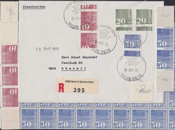 1970, komplette AUSSTELLUNGSSAMMLUNG Ziffernausgabe, ...