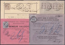 5655148: Schweiz Ziffermuster - Briefe Posten