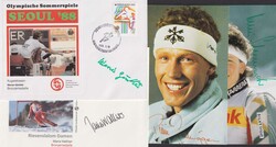 204510: Picture Postcards, Autographed, Athletes