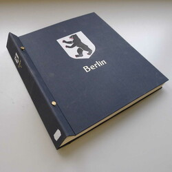 BERLIN 1948-1990, gestempelte Sammlung in Vordruckalbum, kaum Lücken ...