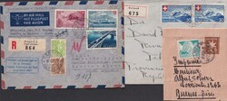 ARGENTINIEN 1934-1952, fünf Briefe meist nach Buenos Aires, ...