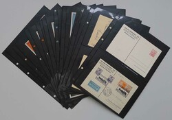 1935-1938, ÖSTERREICH +Deutschland, Tag der Briefmarken: 35 teils ...