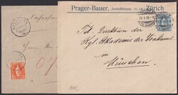 1882-1910, STEHENDE HELVETIA (27 Briefe) meist sehr sauber! Dabei ...