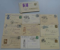 1906-1920, 21 illustrierte Karten mit Zudrucken, dabei etliche ...