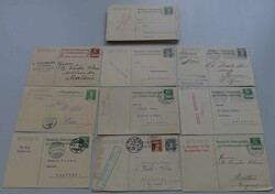 1907-1921, 32 Stück meist Ganzsachen mit sauberen ...