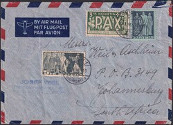 1917-1955, 22 Briefe auf Ausland-Frankaturen, meist AFRIKA! ...