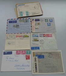 1917-1955, 22 Briefe auf Ausland-Frankaturen, meist AFRIKA! ...