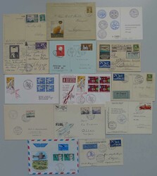 1913-1974, 14 BELEGE inkl. Vorläufer BURGDORF-BERN auf Karte, dabei ...